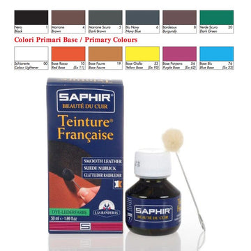 Tintura per Pelle e Camoscio Rinnova o Cambia Colore a Scarpe e Accessori - Saphir